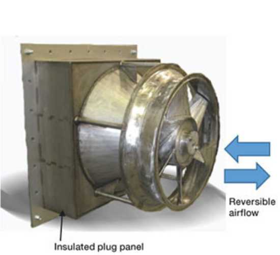 Figure 3. High-temperature propeller fan (2,000°F/1,093°C).